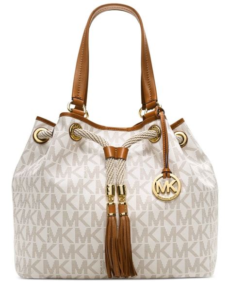 michael kors purse white macys|Michael Kors purse sale clearance.